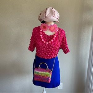 Retro Flower Power Look! Includes all items shown (except necklace & sunglasses)